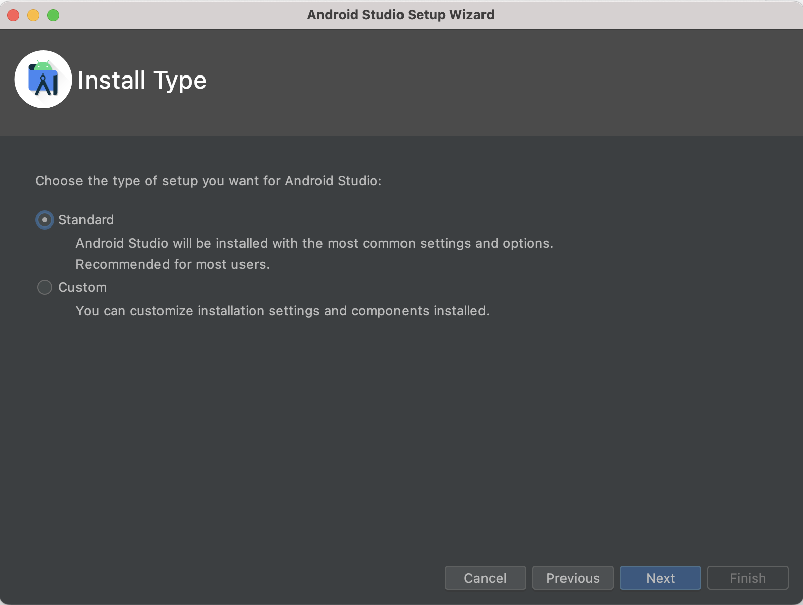 android studio install 1